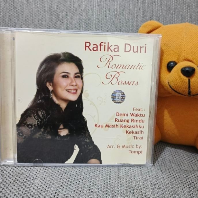 CD Rafika Duri - Romantic Bossas (CD Album - Official Pressing)