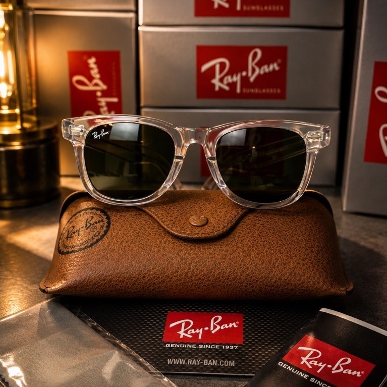 RayBan Wayfarer RB2140 Transfaran Size 50