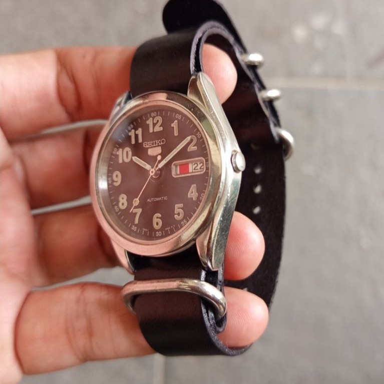 Seiko 5 Automatic 7s26 Military Style