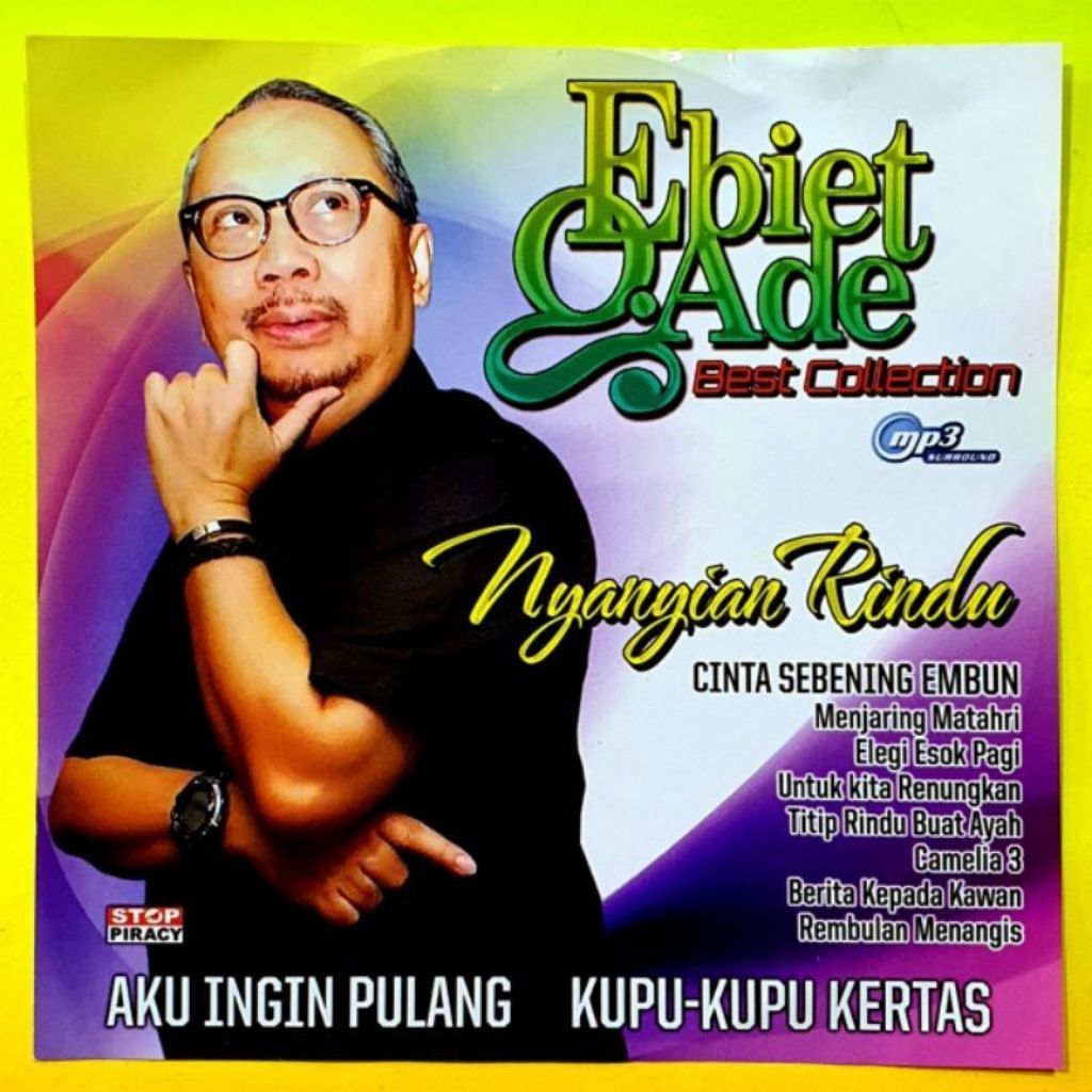 KASET CD MP3 LAGU EBIET G ADE-KASET MP3 BUAT DI MOBIL-KASET MP3 NOSTALGIA INDONESIA-KASET CD MP3 MOB