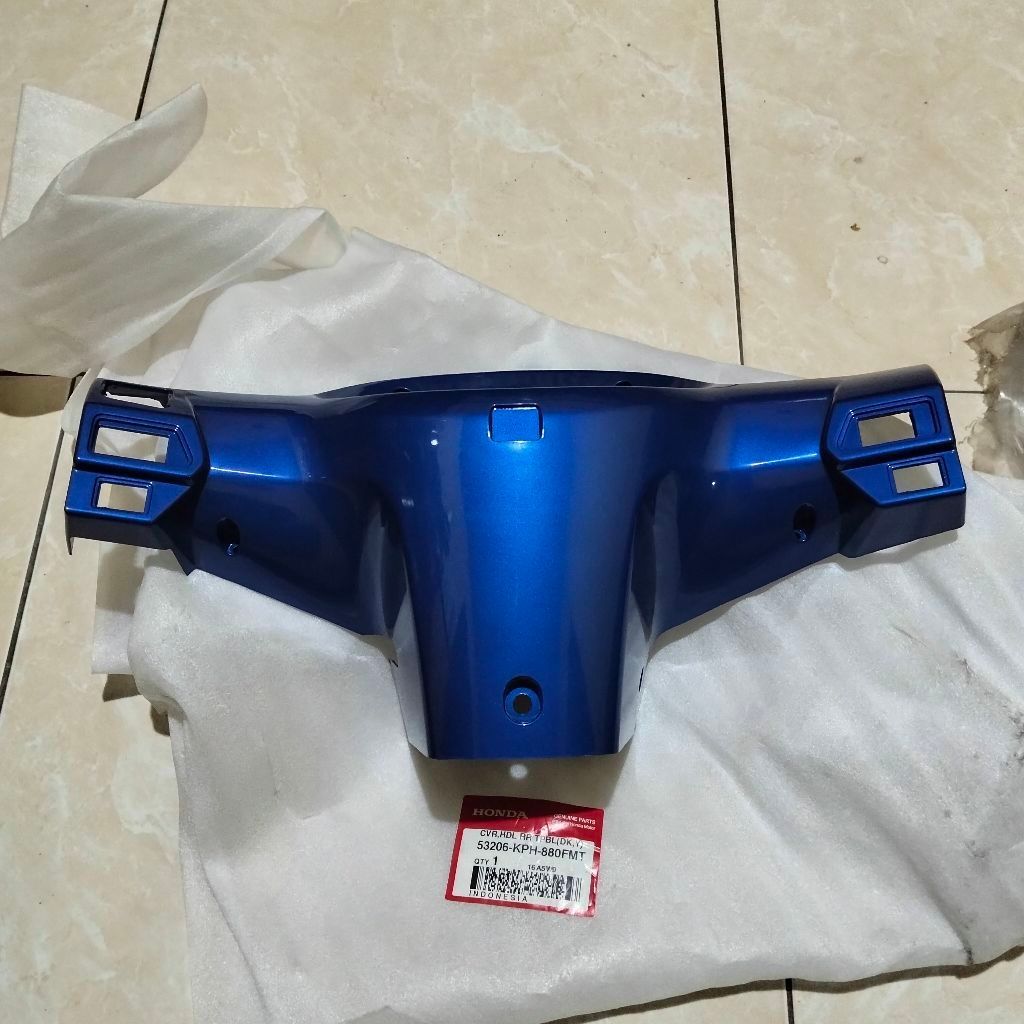 Batok belakang karisma x biru tua original ahm