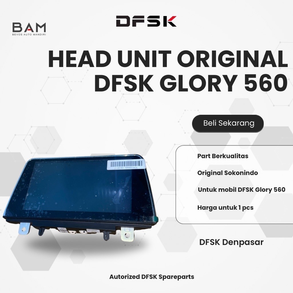 Head Unit Original DFSK Glory 560 - Genuine Part DFSK