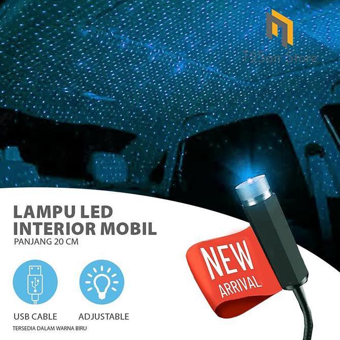 VATGUVOH Lampu LED Atap interior Mobil / Lampu Bintang Atap Mobil USB Star Sky Lamp