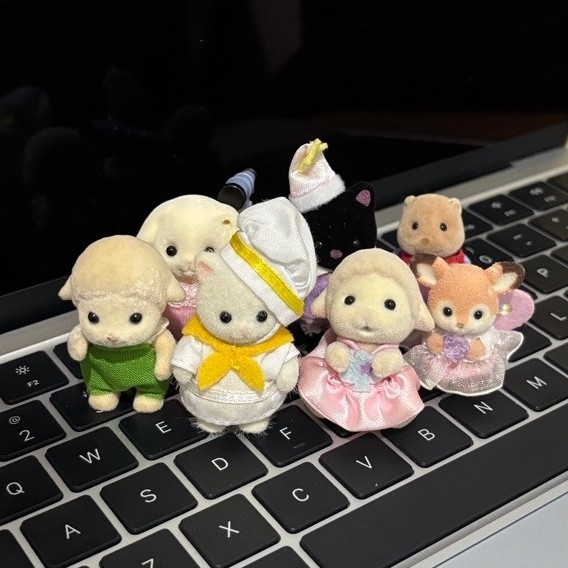sylvanian sulipan squirrel teknik beaver panda mummy persian cat tiger farthing dog baju katun anak