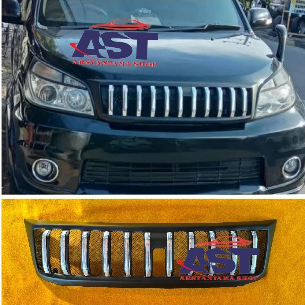 Grill rush Terios rush konde tahun 2008 2009 2010 2011 2012 2013 2014 2015 2016 model apollo