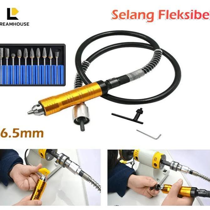 SHAKIMZ MESIN BOR TUNER PORTING HANDPIECEFOREDOM CUNER TUNNER MINI DIE GRINDER lengkap set