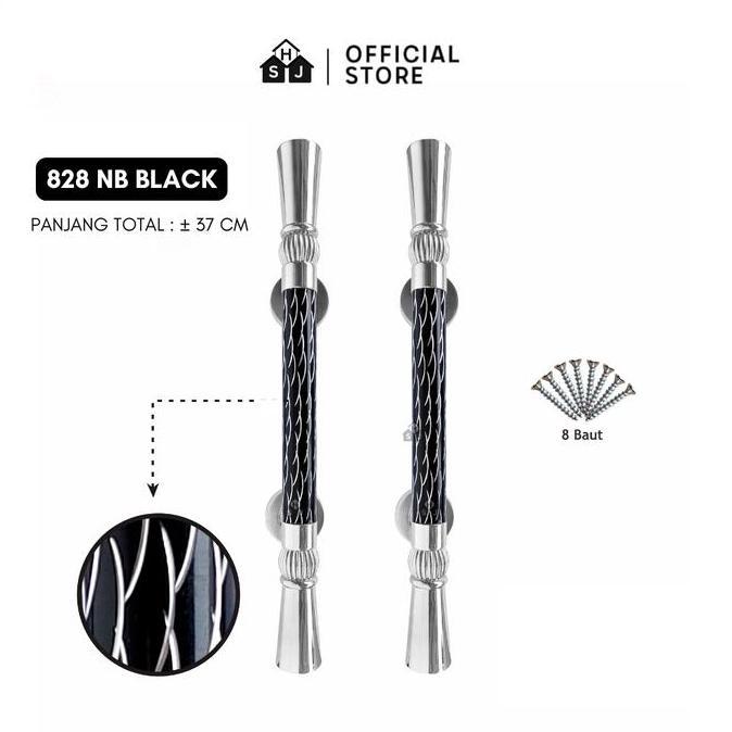 JIBAJALA Tarikan Handle Pintu / Gagang Tarikan Pintu Rumah 828 NB/NP Classic