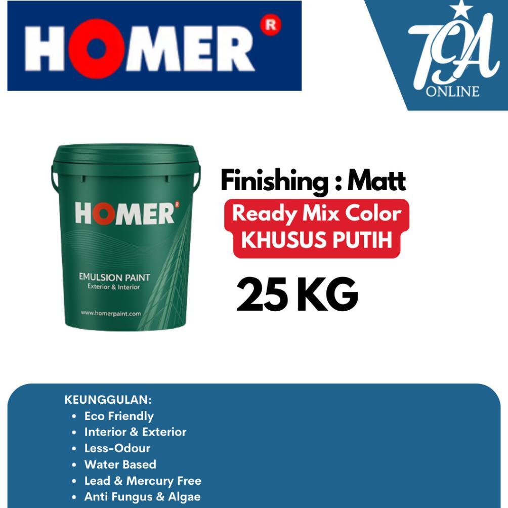 HOMER PAINT Homer Junior Cat Tembok Interior & Exterior 25 KG