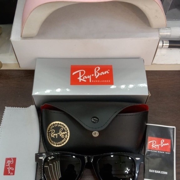 RAYBAN WAYFARER SECOND ORIGINAL RB2140 seri dan kode Oautentic tembus