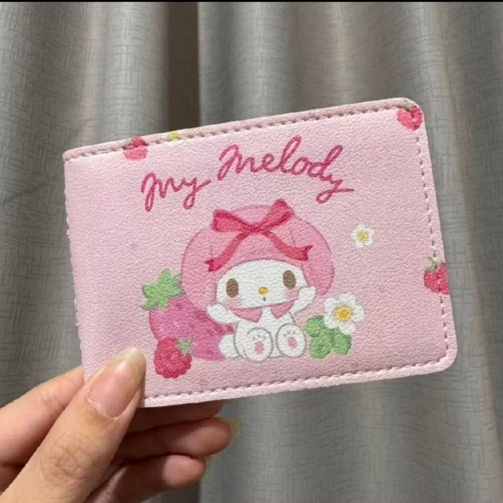 Dompet card holder melody dompet kartu karakter melody pink