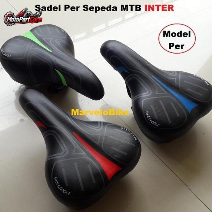 Jok Sadel Per Sepeda Merk INTER Sadel Per Sepeda MTB BMX Seli Fixie INTER