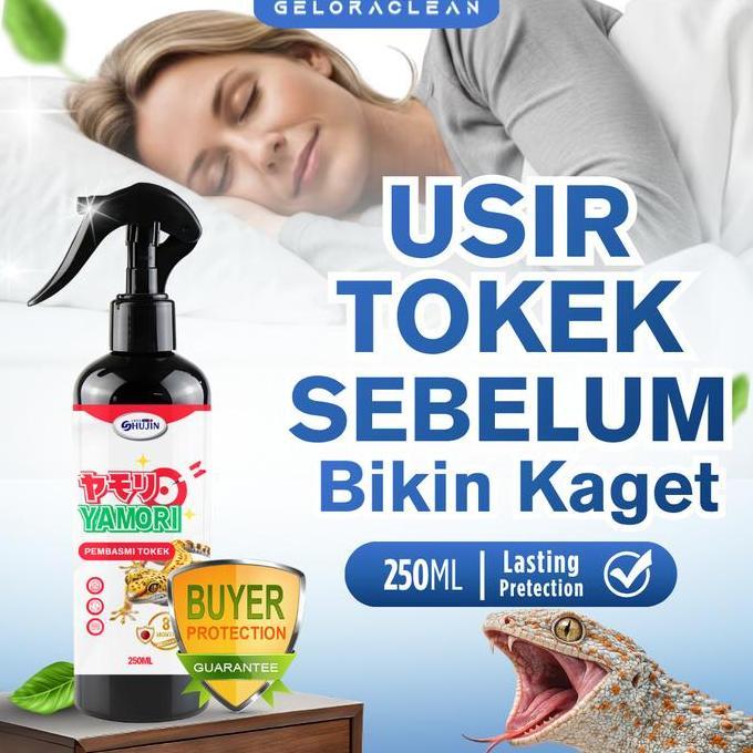 Limpar - Shujin Yamori Pembasmi Tokek Spray Pengusir Tokek Ampuh Asli Jepang Cairan Semprot Rumah An