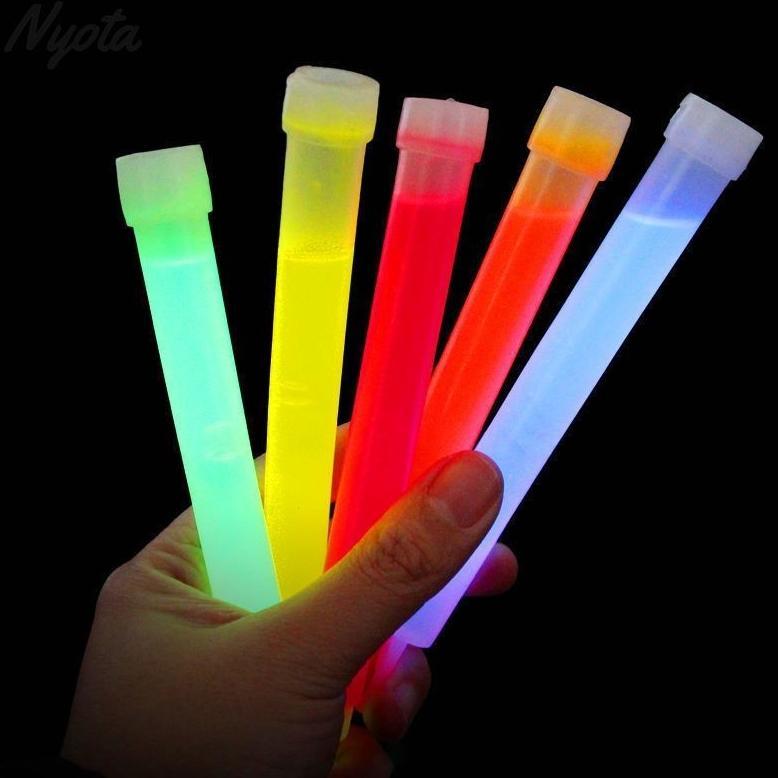 Glow stick 6 inch - glow stick fosfor - stik fosfor - kalung glow stick - stick konser - stick warna