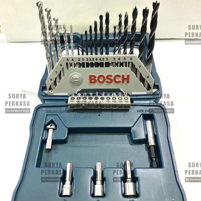 MATA BOR SET 33 PCS BOSCH BOR BETON OBENG BESI SHOCK BOSCH MURAH