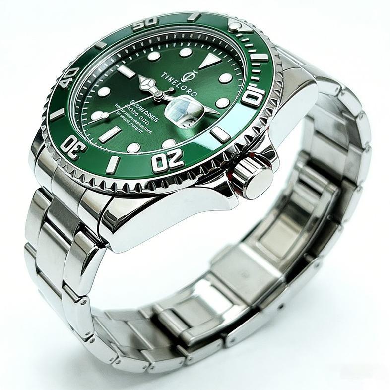 100% aman timeord 2099 jam tangan pria rolex automatic luxury original 100% jam tangan tanpa baterai