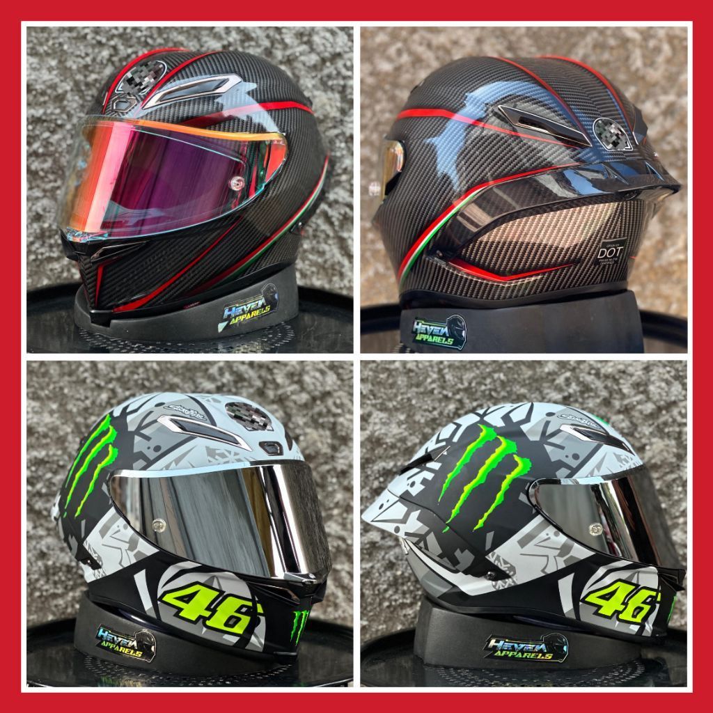 Helm Pista Gprr clone Frp