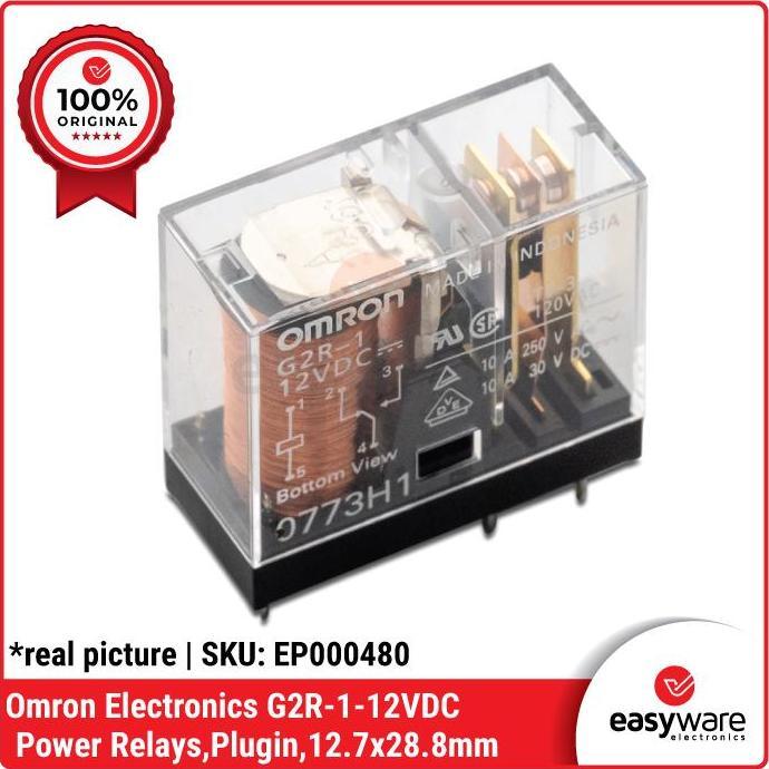 RELAY OMRON G2R1 G2R-1 12VDC RELAY 12V