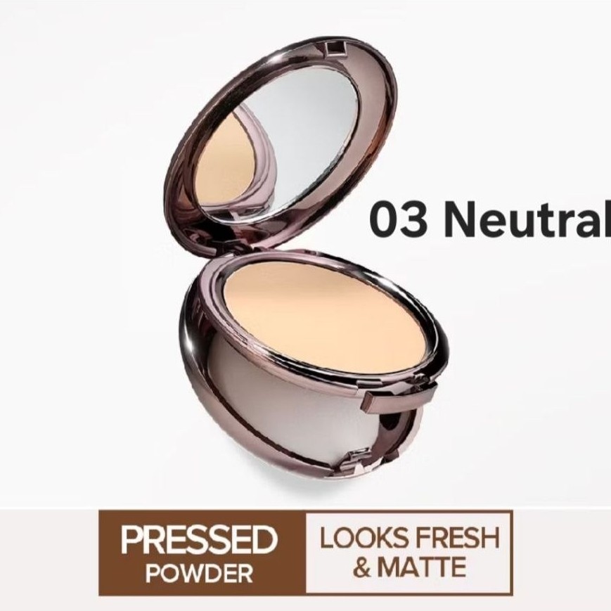 ORIGINAL-ULTIMA II WONDERWEAR PRESSED POWDER-BEDAK PADAT-03 NEUTRAL