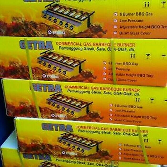 Panggangan Getra 6 Tungku Etk-233 Diskon 80%