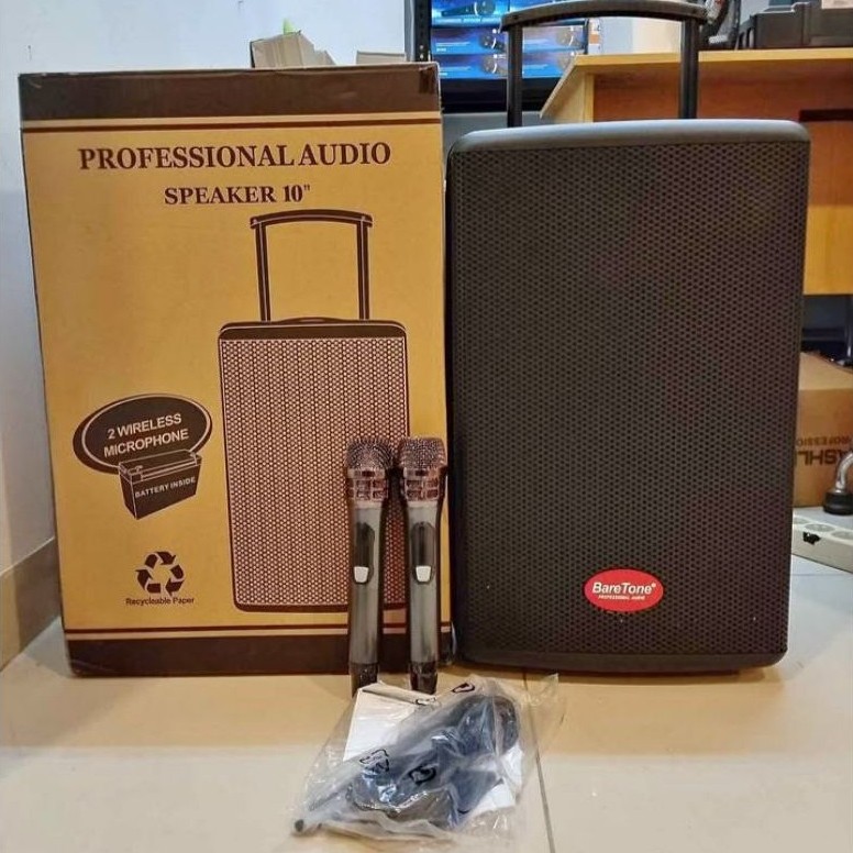 Speaker aktif portable baretone 10 inch max10he max 10he max 10 he