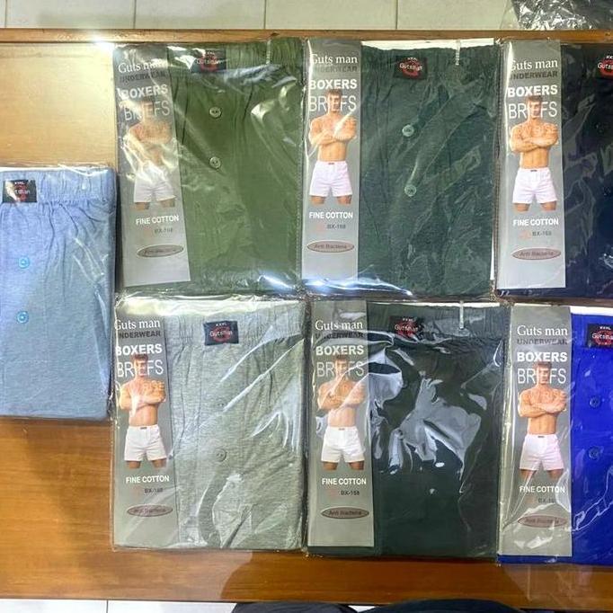 Boxer Pria Gutsman, big size uk xl, xxl, xxxl