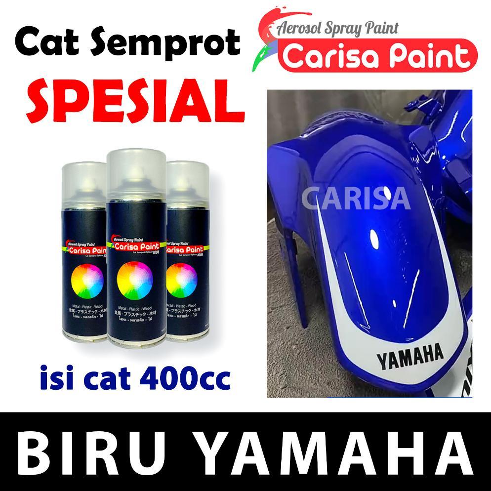 NEW Cat Semprot Biru Yamaha Movistar Movi Star Carisa Paint Cat Aerosol Candytone Candy Spesial Cat 