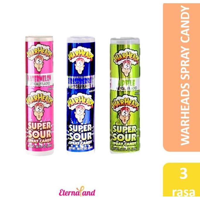 Warheads Spray Candy - permen warheads semprot impor usa