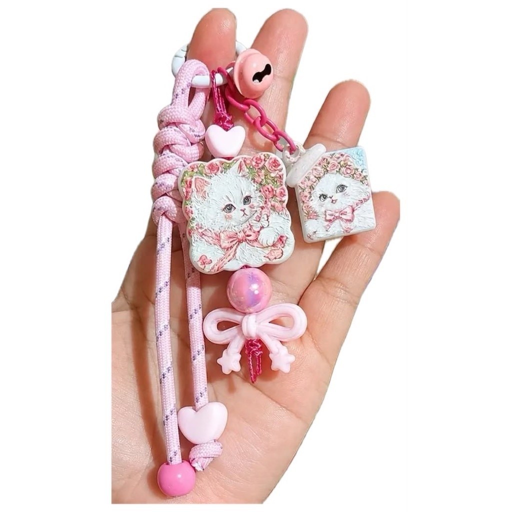 Bag Charm Marie Cat Phone Charm Customizable
