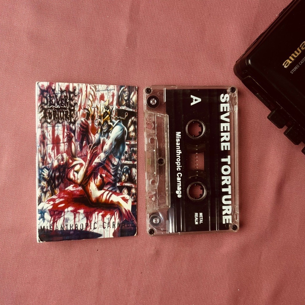 Kaset Pita Severe Torture Misanthropic Carnage Death Metal Original