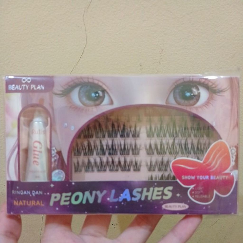 Peony lashes Beauty plan