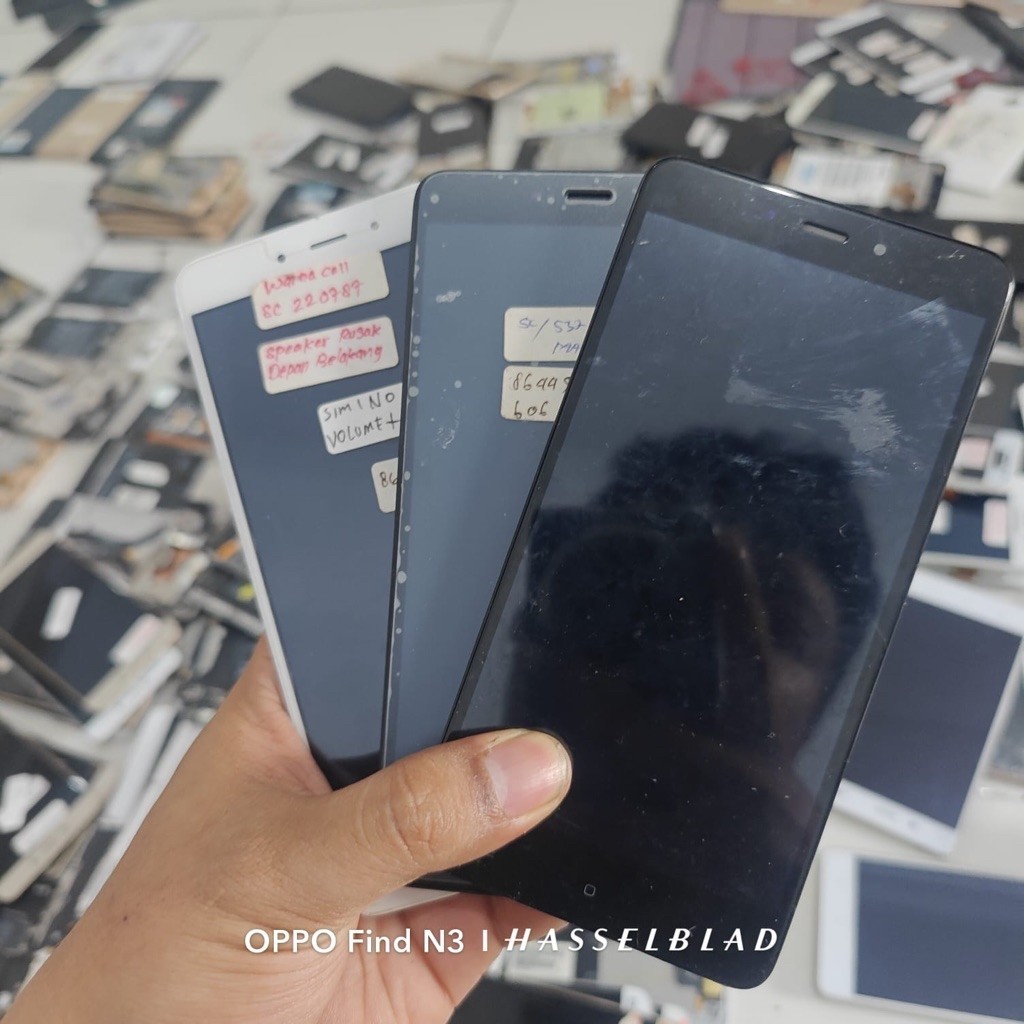 LCD XIAOMI REDMI NOTE 4 4X MEDIATEK SET FRAME  ORIGINAL GARANSI COPOTAN