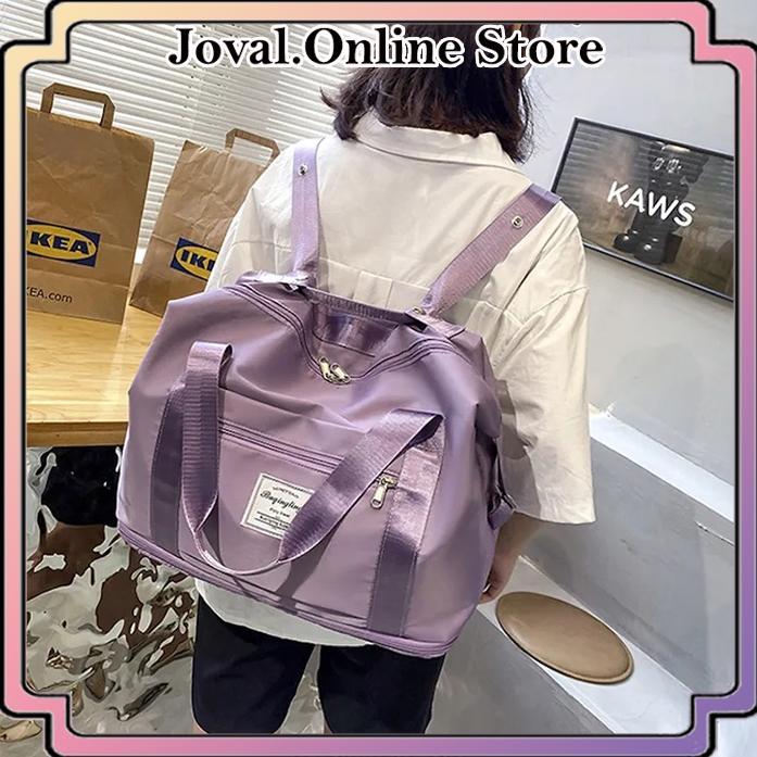 TRAVEL BAG DUFFEL RANSEL / DUFFLE BAG RANSEL / TAS TRAVEL BESAR ANTI AIR / PORTABLE GYM BAG / TAS FI