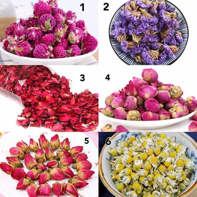 Po - Edible Flowers Custom Order Ukuran Besar For Cake Dan Tea