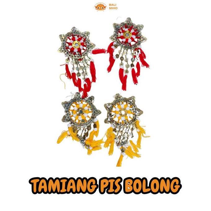 $$$$] Tamiang Pis Bolong Harga 1 pcs - Capah Tamiang Pis Bolong - Gantungan Pis Bolong Bali - Pajang