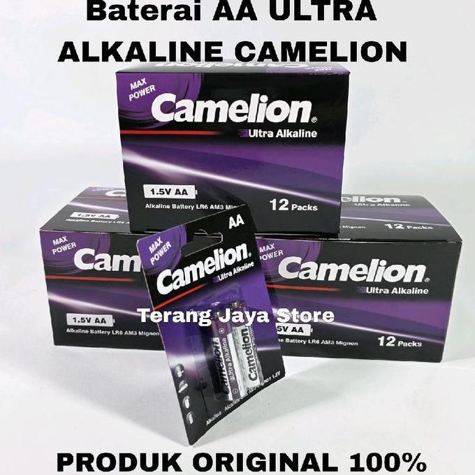 Baterai AA Ultra Alkaline Camelion Battery A2 Camelion Ultra Alkaline 1.5V Baterai AA Alkaline Camel