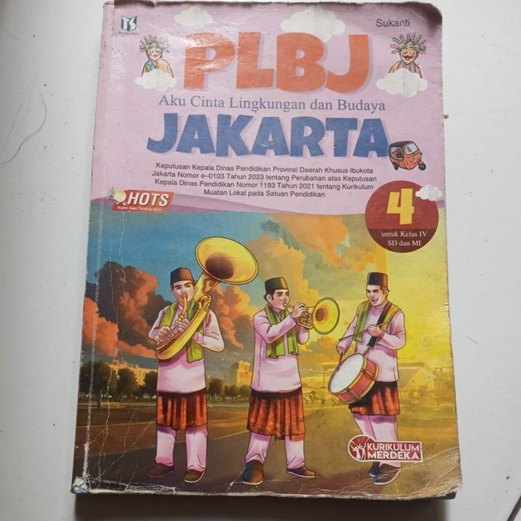 PLBJ 4 Aku Cinta Lingkungan Budaya Jakarta SD/MI