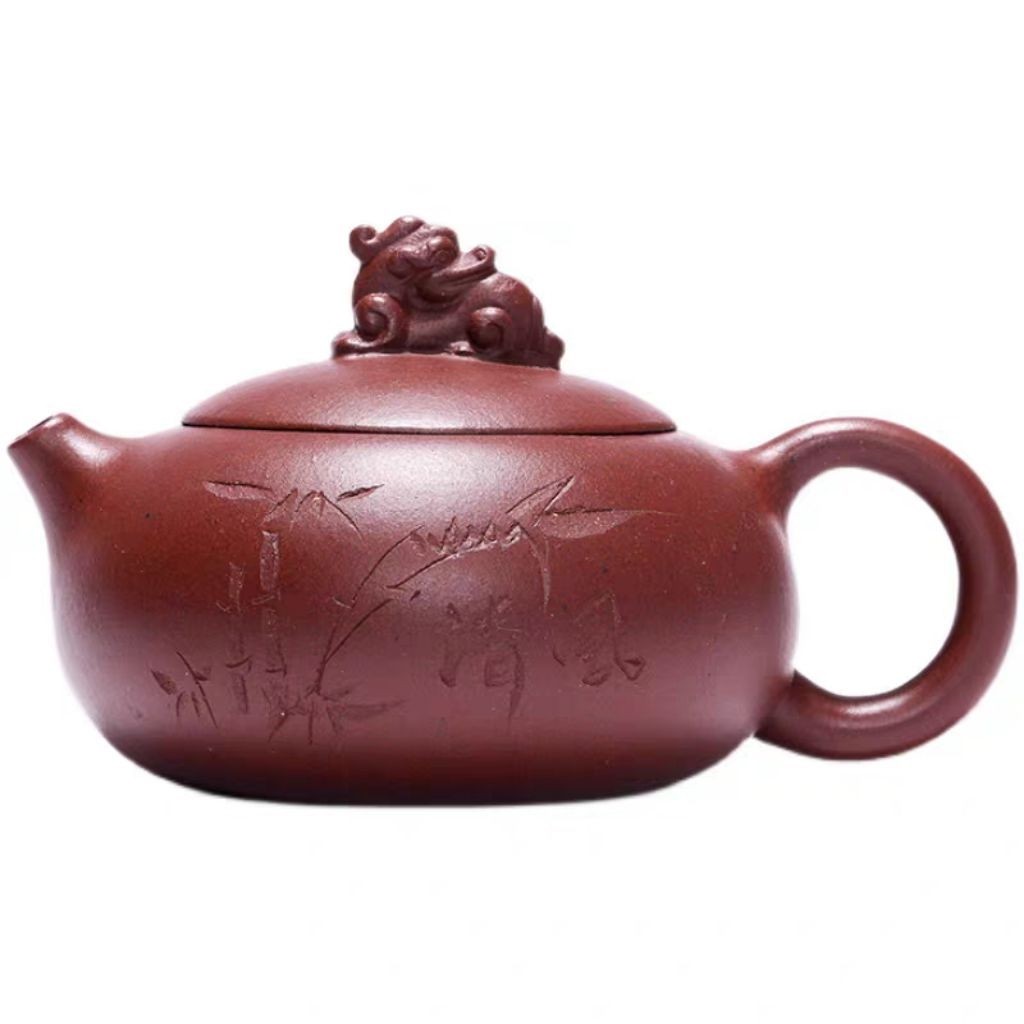 Teko Full Handmade Teapot Yixing Purple Clay RM 200ml