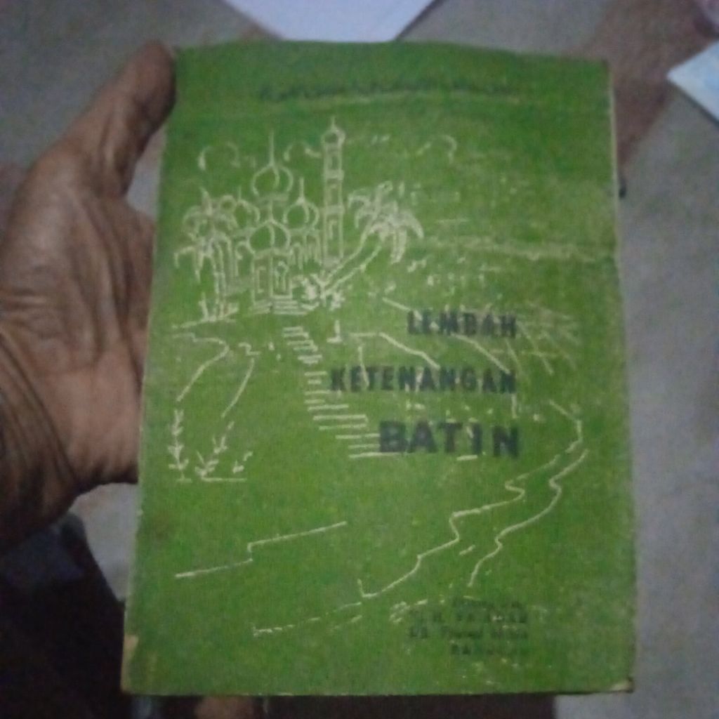 buku Lembah Ketenangan Bathin, buku original jadul Edjaan lama