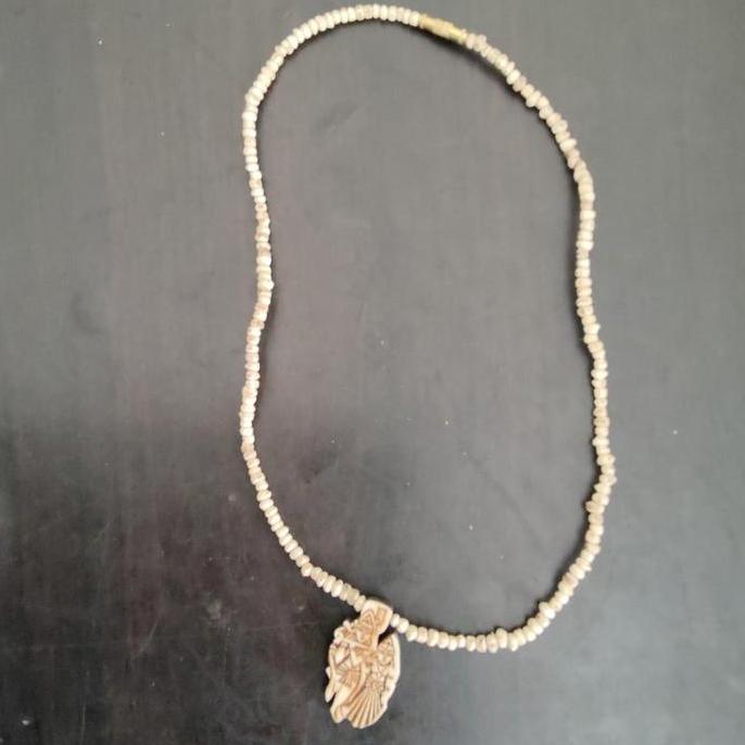 Termantab] Kalung Kayu Tulasi Radha Krishna
