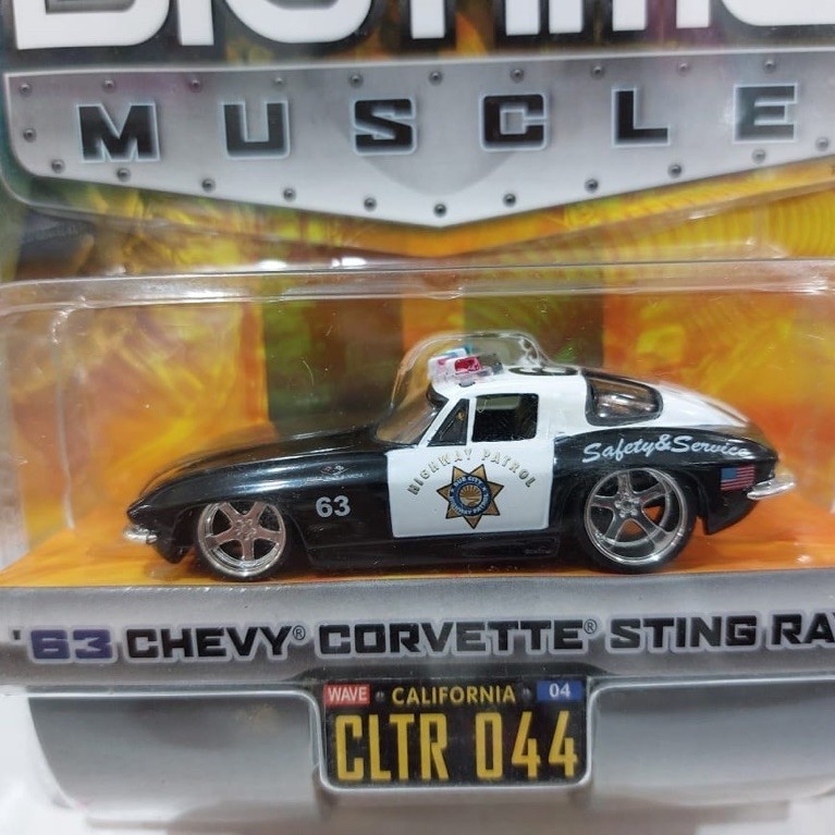 jada 63 chevy corvette sting ray