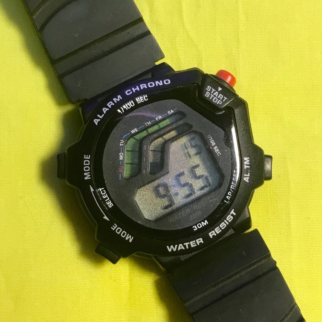 vintage digital watch