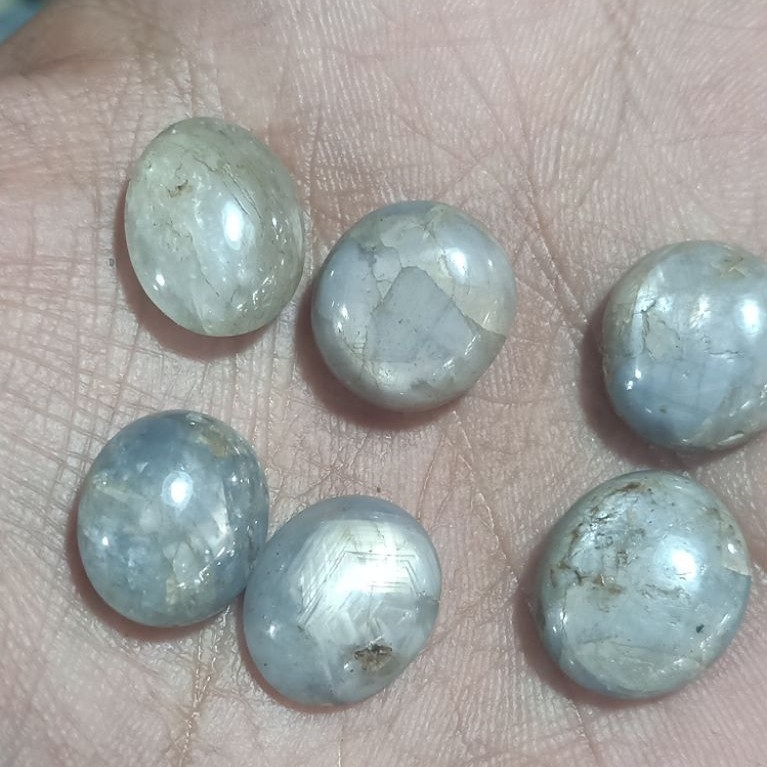natural white safir Star Burma