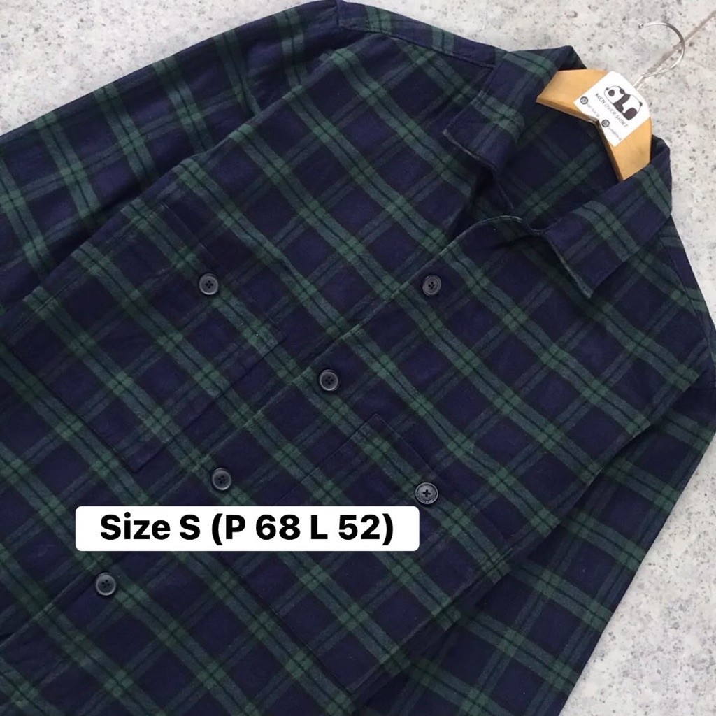 Kemeja Outer Flannel GU