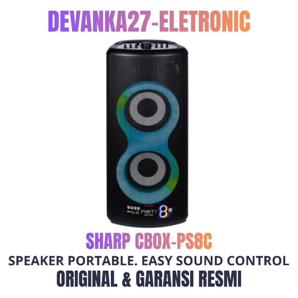 SHARP CBOX-PS8CB / SPEAKER SHARP CBOX-PS8CB / CBOX-PS8CB