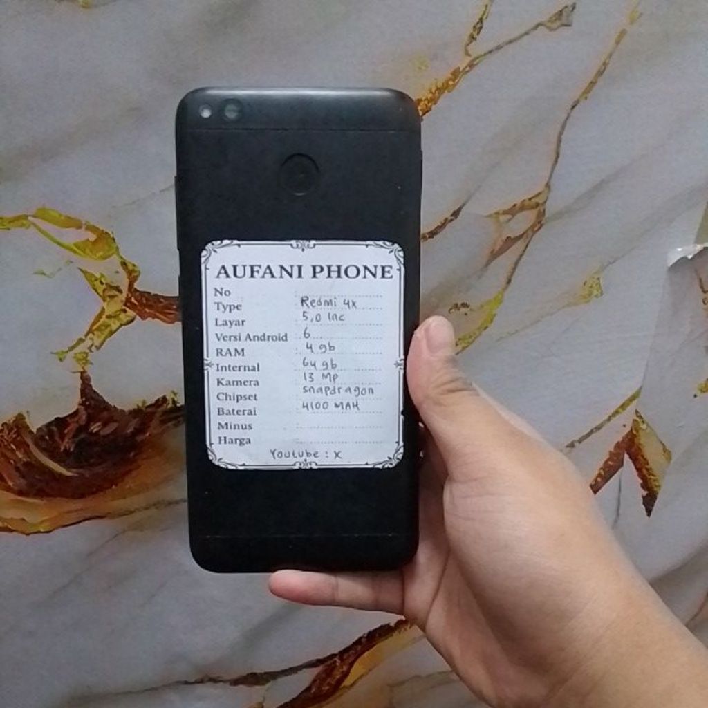 xiaomi Redmi 4x ram 4/64