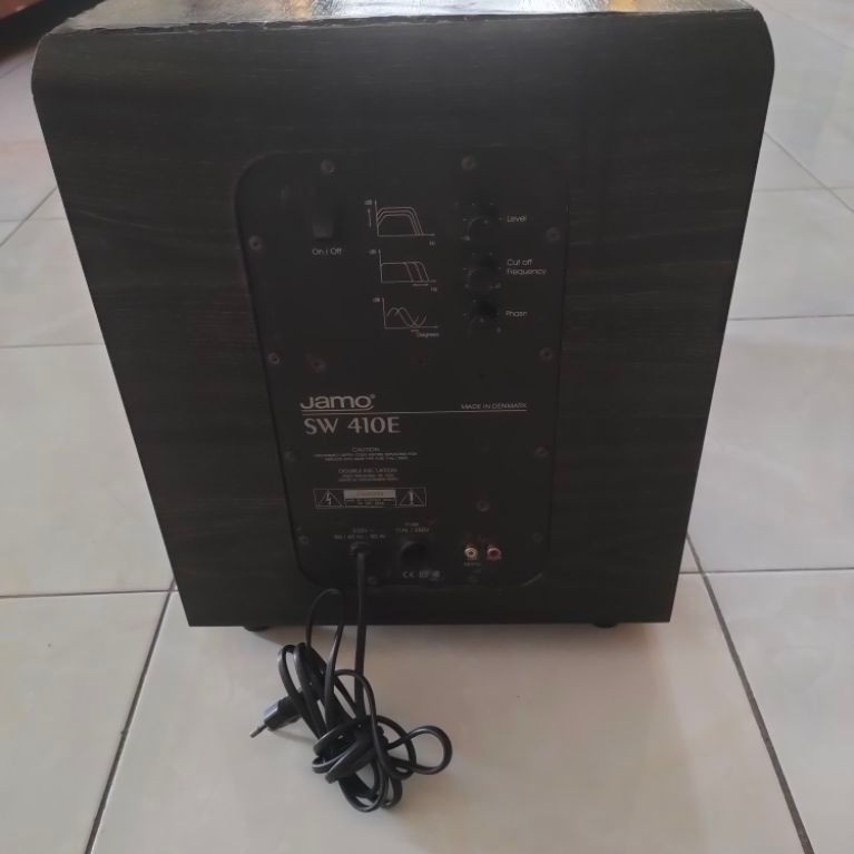 speaker subwoofer jamo sw-410e Made in Denmark