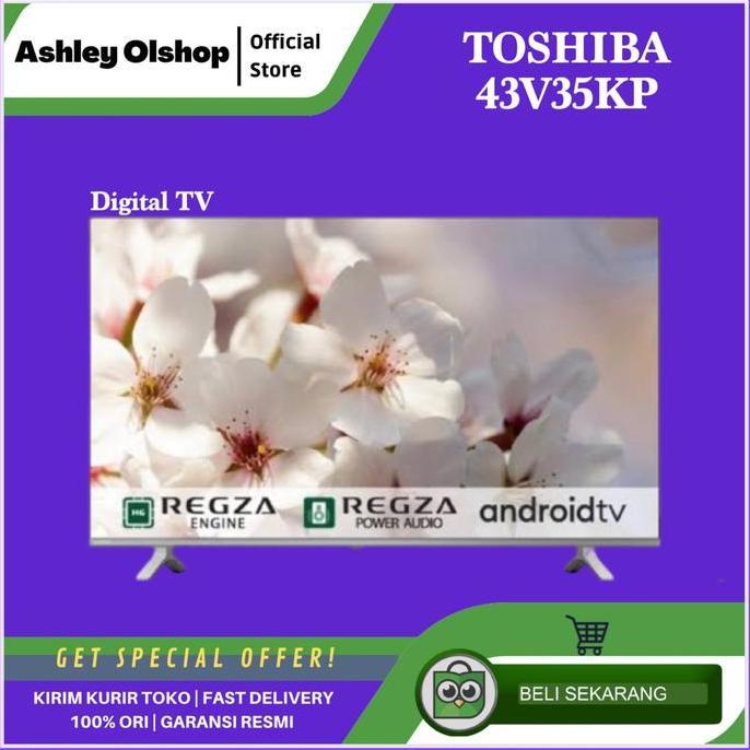 Tv 43 Inch Toshiba 43V35Kp Android Tv Toshiba 43 Inch Digital Tv [Ori]
