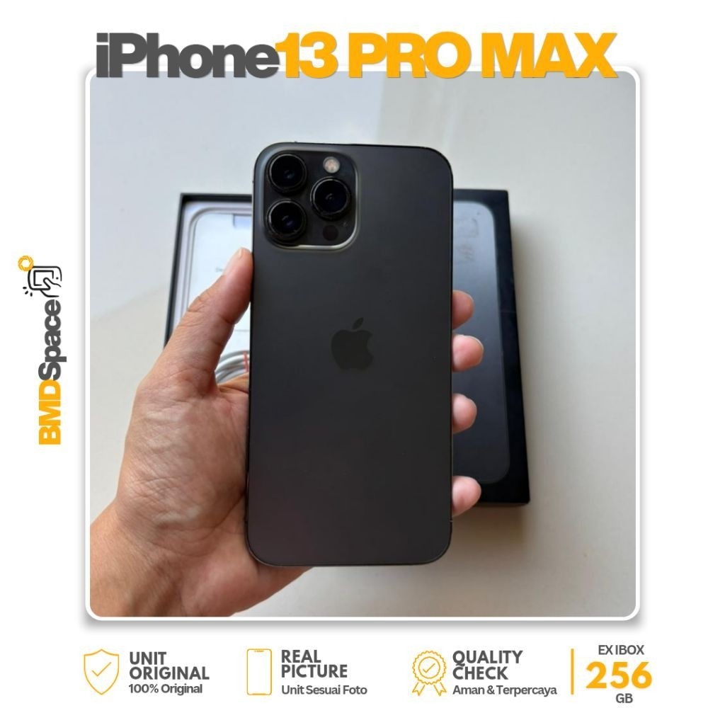 IPHONE 13 PRO MAX 256GB IBOX PA/A FULLSET ORIGINAL SECOND