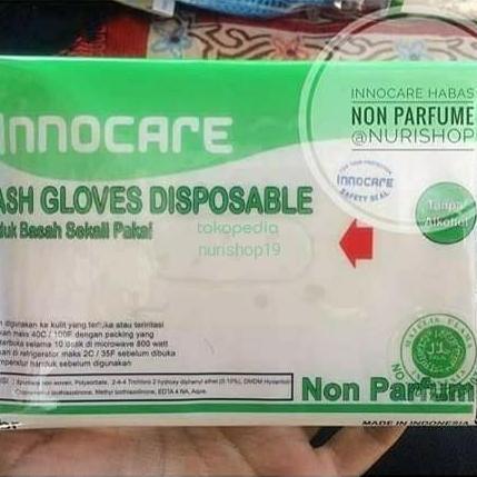 Handuk Basah / Waslap Innocare Non Parfume Sekali Pakai