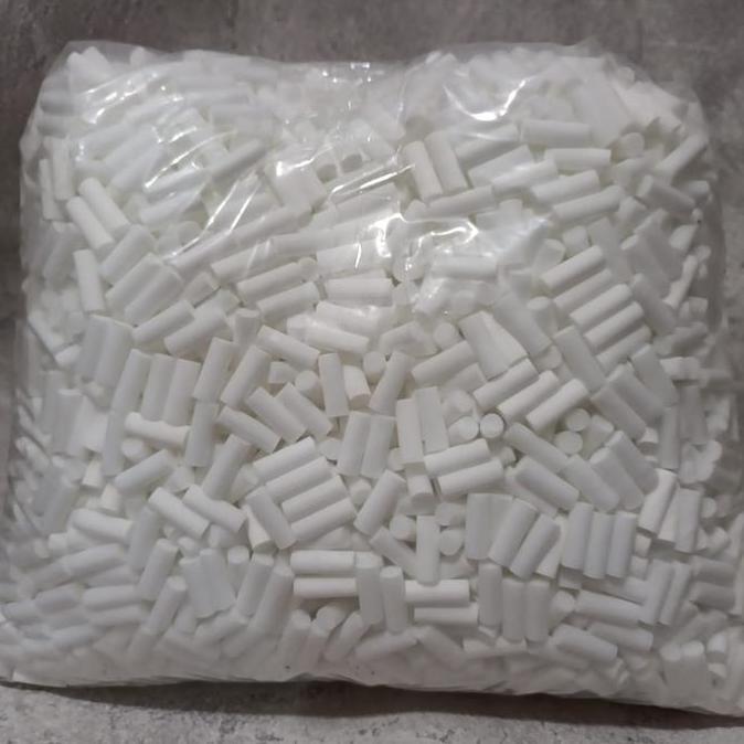 Busa Filter Saringan Reguler Premium No Skin 1Kg - Putih Bersih Presisi